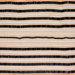 9.5" x 6yd. Orange & Black Stripes Easy Pull Mesh by Celebrate It®