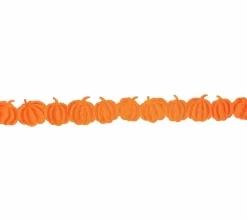 1.5" x 5yd. Orange Pumpkins Die Cut Ribbon by Celebrate It®