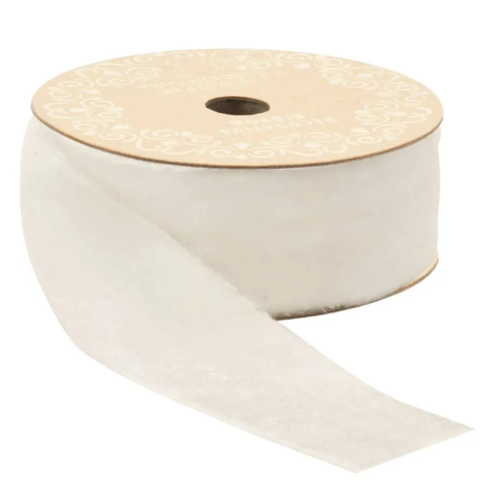 2" x 10yd. Raw Edge Velvet Ribbon