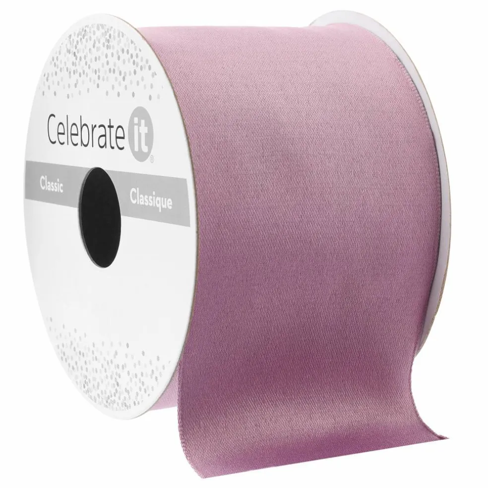 2.5" x 10yd. Satin Wired Ribbon by Celebrate It® Classic