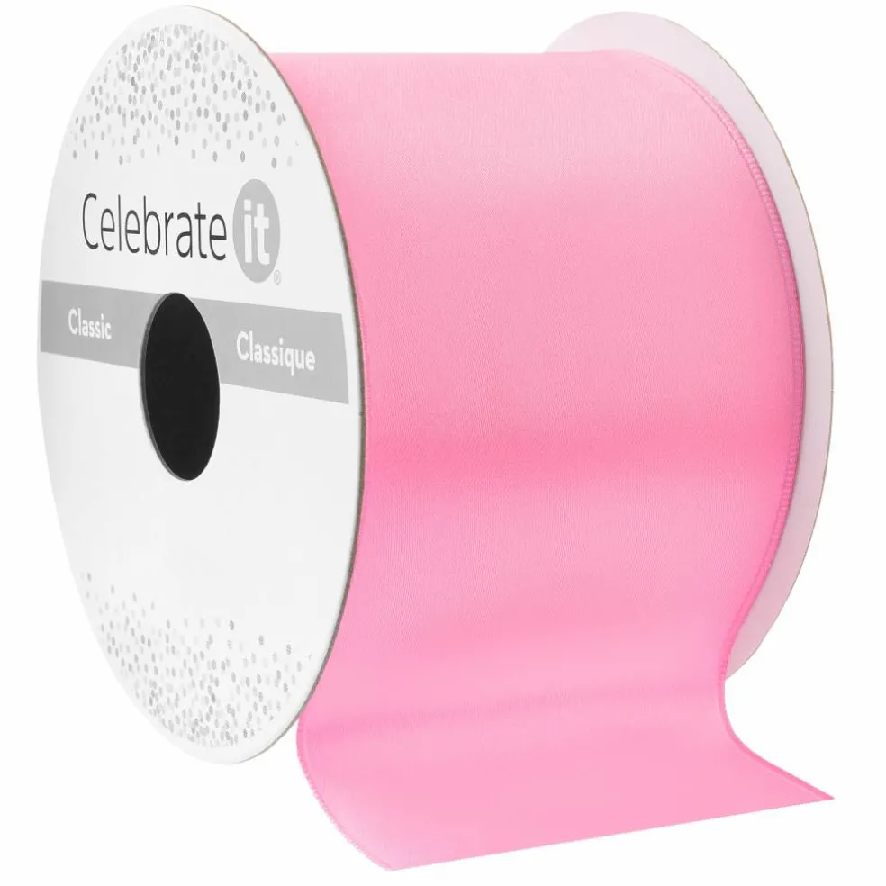 2.5" x 10yd. Satin Wired Ribbon by Celebrate It® Classic
