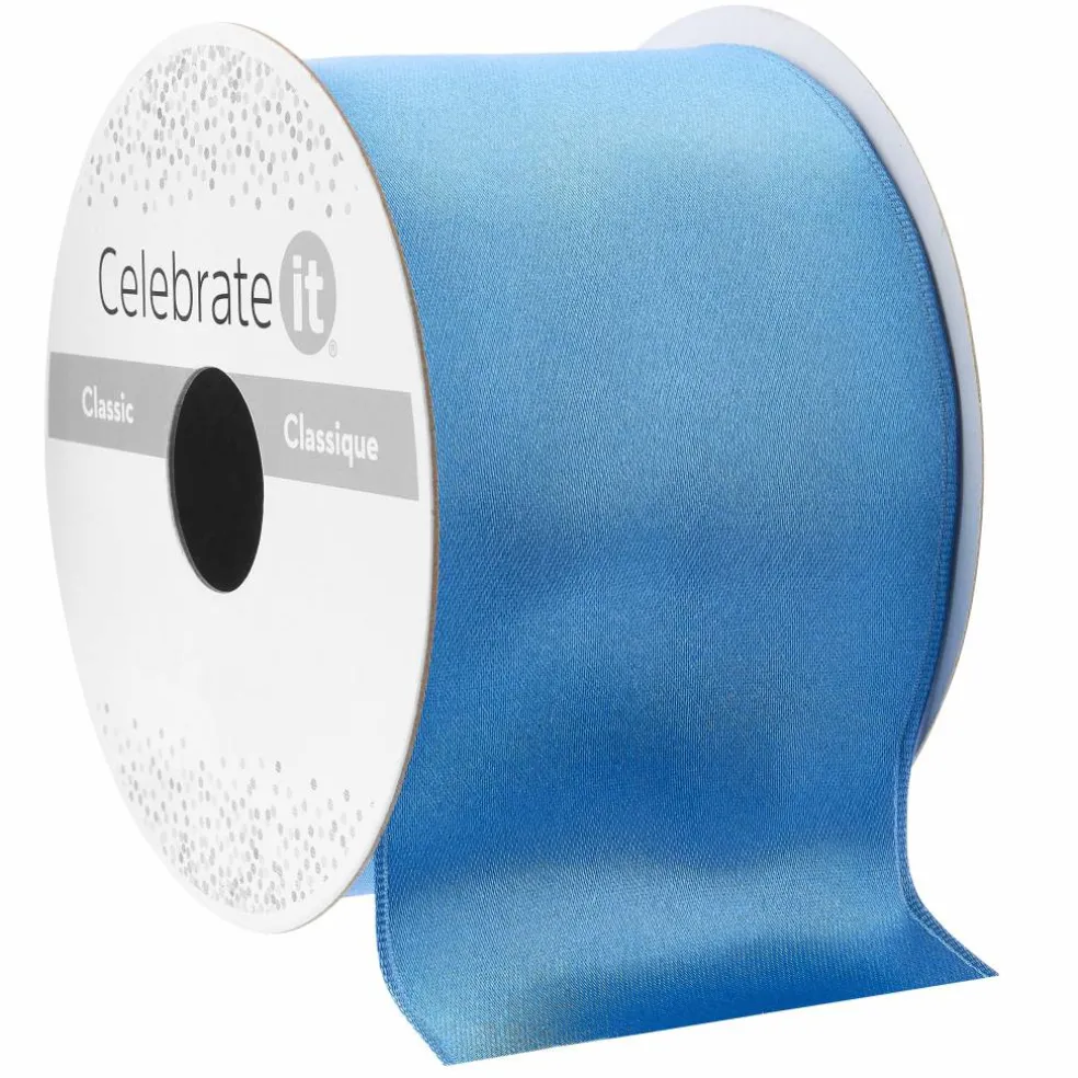 2.5" x 10yd. Satin Wired Ribbon by Celebrate It® Classic