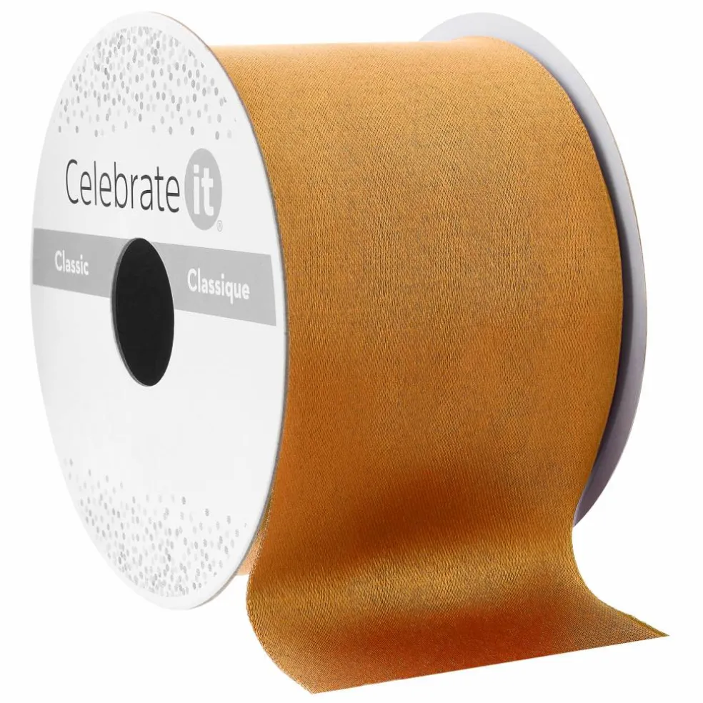 2.5" x 10yd. Satin Wired Ribbon by Celebrate It® Classic