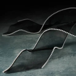 2.5" x 3yd. Sheer Wired Pearl Edge Ribbon by Celebrate It™ Classic