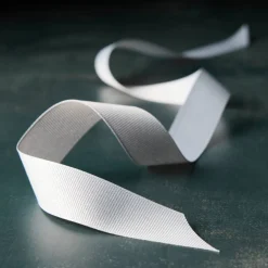 7/8" x 5yd. Silver Metallic Grosgrain Ribbon by Celebrate It® Classic
