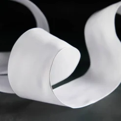 2.5" x 10yd. White Satin Wired Ribbon by Celebrate It® Specialty