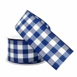 1.5" x 3yd. Wired Checkered Ribbon by Celebrate It™
