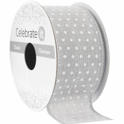 1.5" x 3yd. Wired Polka Dot Ribbon by Celebrate It™ Classic