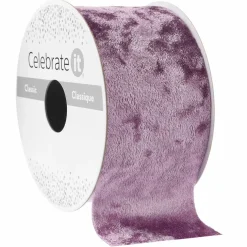 2" x 3yd. Wrinkled Velvet Ribbon by Celebrate It™ Classic