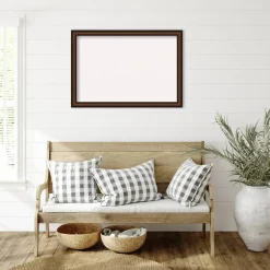 Yale Walnut Framed Corkboard, White Cork