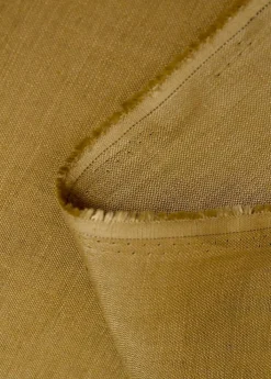 1 Yard Beach Pure Linen Fabric Stone Washed Preshrunk 54 Inches