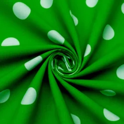 1 Yard Big Polka Dot Printed Poly Cotton Fabric 59 Inches Wide