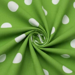 1 Yard Big Polka Dot Printed Poly Cotton Fabric 59 Inches Wide