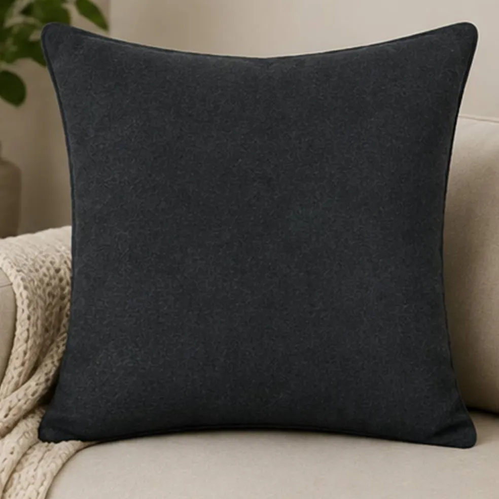 1 Yard Black Acrylic Felt Fabric 72" Wide 1.6mm for Crafts & Sewing