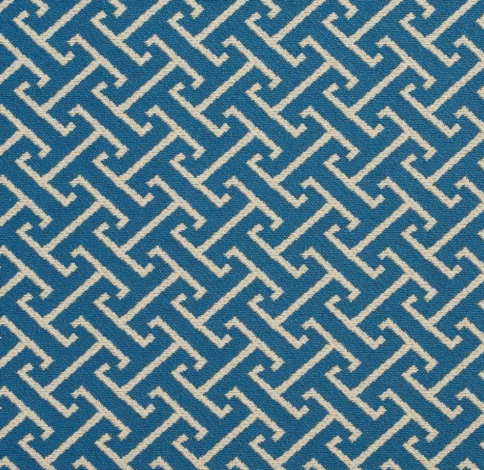 1 Yard Blue Heavy Duty Liquid Fade Mildew Bacteria Stain Resistant Upholstery Fabric 54 Inch Width