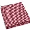 1 Yard Burgundy 1/8 Inch Gingham Poly Cotton Fabric 58/59 Inch Wide