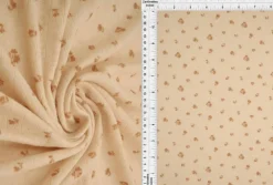 1 Yard Cotton Style Ditsy Pointelle Print Fabric 61 or 63" Wide