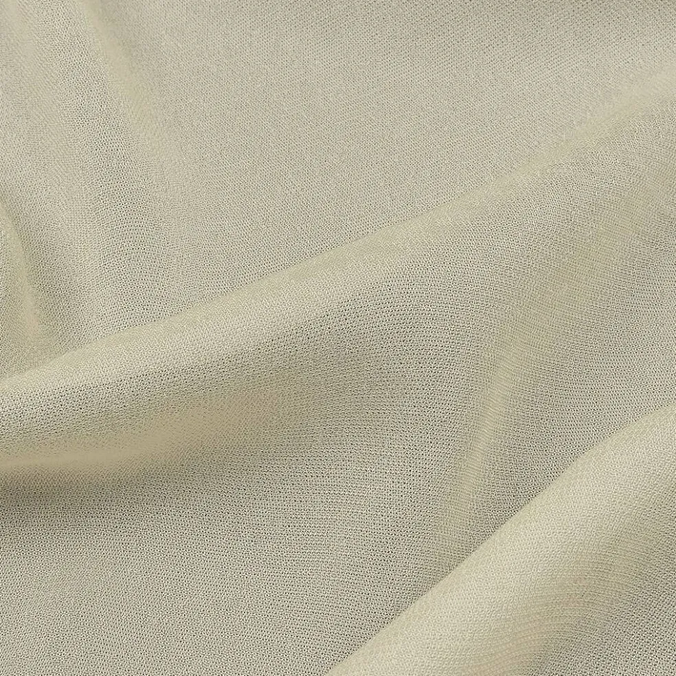 1 Yard Cream Viscose Georgette Fabric Lightweight Sheer Flowing Fabric Width 54 Inches
