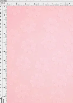 1 Yard Daisy Floral Jacquard Knit Fabric for Apparel 58/60