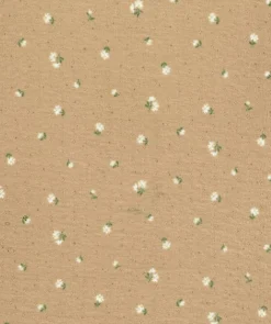 1 Yard Ditsy Pointelle Print Knit Fabric Cotton Stretch 61/63 Inches Wide