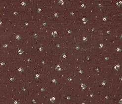 1 Yard Ditsy Pointelle Print Knit Fabric Cotton Stretch 61/63 Inches Wide
