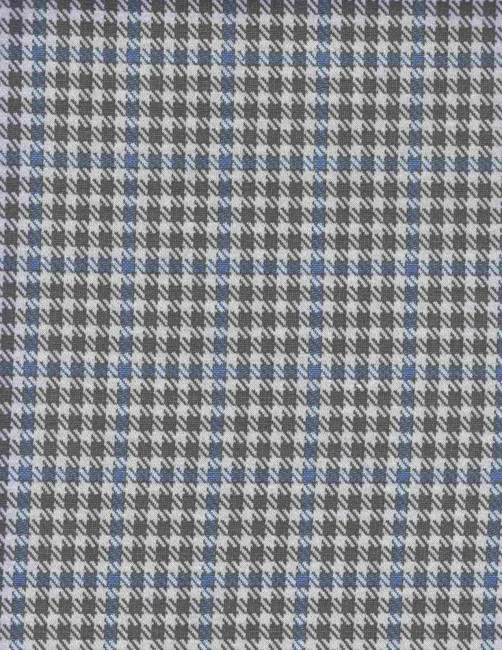 1 Yard Double Knit Jacquard Plaid Fabric Midweight Stretch 60"