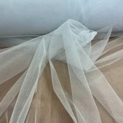 1 Yard Glitter Mesh Fabric 100% Polyester Sheer Sparkle 60