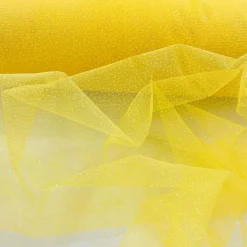 1 Yard Glitter Mesh Fabric 100% Polyester Sheer Sparkle 60
