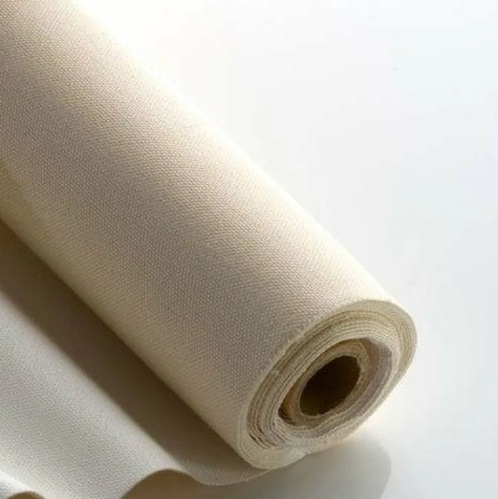 1 Yard Heavyweight Unprimed Cotton Canvas Fabric for Painting Crafts Backdrops Art Projects 62" Width