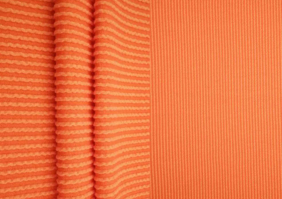 1 Yard Jacquard Double Knit Rib Stretch Fabric 230 GSM 52" Wide