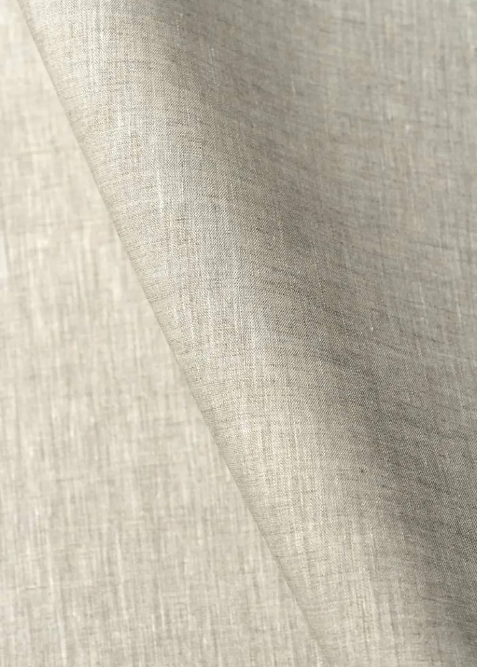 1 Yard Light Mixed Natural Washed Pure Linen Fabric 2 Tone 60 Inches Wide
