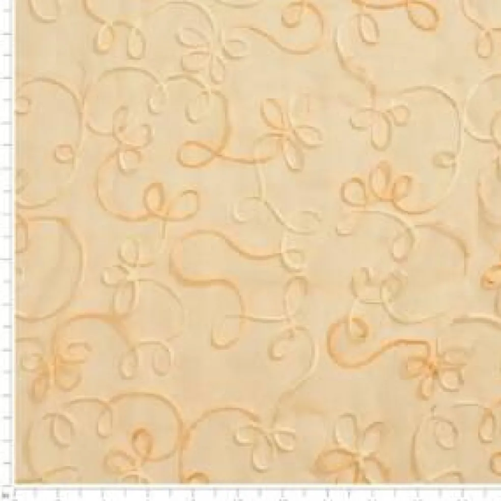1 Yard Lightweight Polyester Performance Sheer Fabric Fade Resistant Champagne