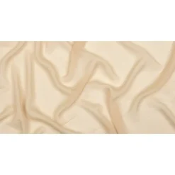 1 Yard Nude Viscose Georgette Fabric Lightweight Sheer Flowing Fabric Width 54 Inches