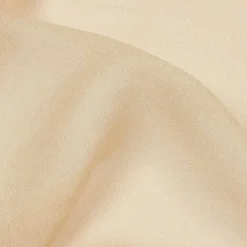 1 Yard Nude Viscose Georgette Fabric Lightweight Sheer Flowing Fabric Width 54 Inches