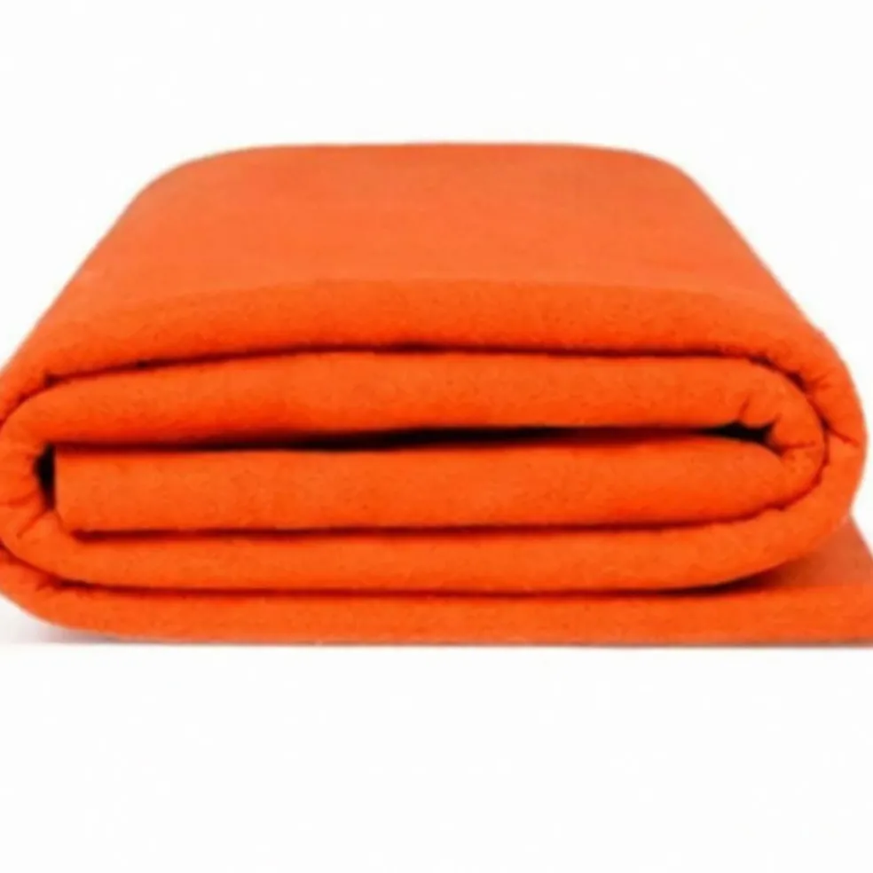 1 Yard Orange Acrylic Felt Fabric 72" Wide 1.6mm for Crafts & Sewing