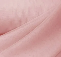 1 Yard Pink Mesh Fabric 58/60" Wide Polyester, Lightweight Sheer Tulle for Apparel & Event Décor