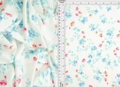1 Yard Premium DTY Floral Print Knit Fabric Poly Spandex 58/60"