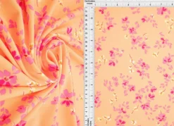 1 Yard Premium DTY Floral Print Knit Fabric Poly Spandex 58/60