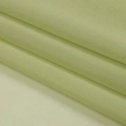1 Yard Premium Silk Chiffon Fabric Sheer Lightweight Flowing Nile Green 54 Inch Width
