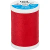 250 yards -- Dual Duty XP -- All Purpose Sewing Thread -- Red Color -- Ref. S910-2250 by Coats & Clark®