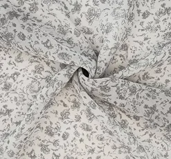 1 Yard Silver Hi Multi Chiffon Lightweight Sheer Polyester Fabric 58/60" Wide