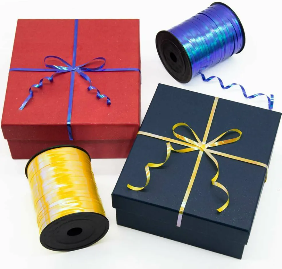 500 Yards Light Blue Gradient Curling Ribbon – 1/5" Balloon String for Gifts & Party Decor