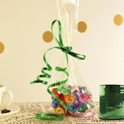 1000 Yards Metallic Curling Ribbon Set – 4 Pack Holographic Balloon & Gift Wrap String (Gold, Silver, Red, Green) for Christmas, Valentine’s Day, Parties & Craft Decorations