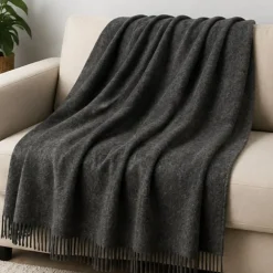 1 Yard Smoke Gray Acrylic Felt Fabric 74" Wide for Crafts & Apparel