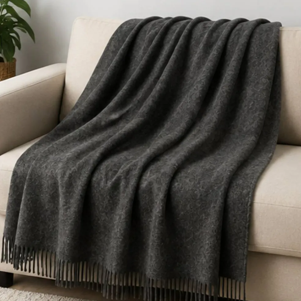 1 Yard Smoke Gray Acrylic Felt Fabric 74" Wide for Crafts & Apparel