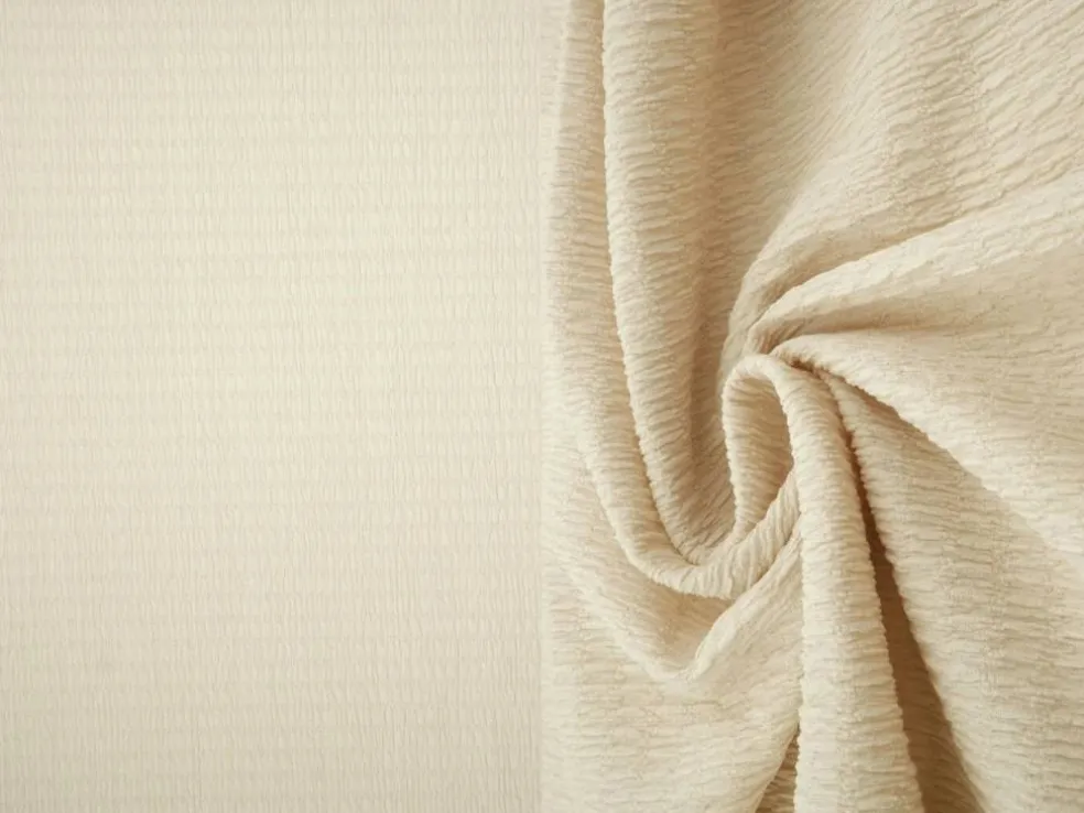 1 Yard Solid Crinkle Jersey Knit Fabric Soft Stretch 58/60" Wide