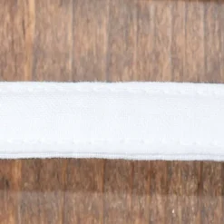 5 yards White Fabric Cotton Covered Polyester Boning