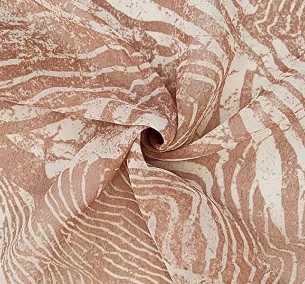 1 Yard Taupe Hi Multi Chiffon Sheer Fabric 58/60 Inches Wide
