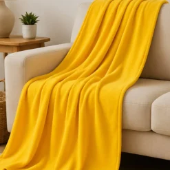 1 Yard Yellow Acrylic Felt Fabric 72