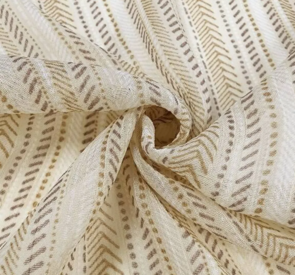 1 Yard Yoryu Chiffon Neutral Sheer Fabric 56/58 Inches Wide